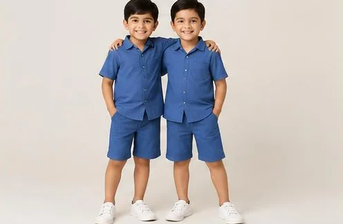 Blue Boys Twin Sets