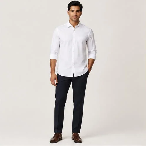 Classic White Formal Shirt