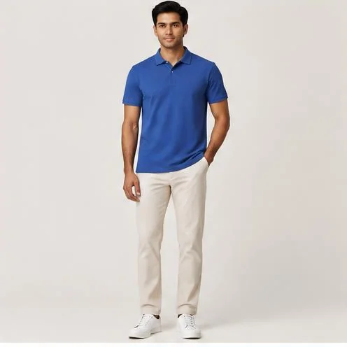 Cobalt Blue Polo T-Shirt