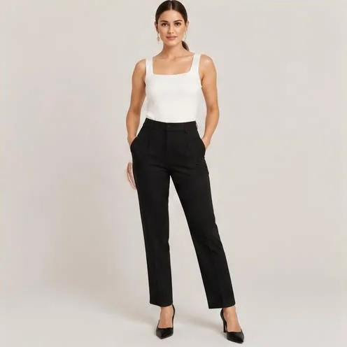 Black Tailored Trousers